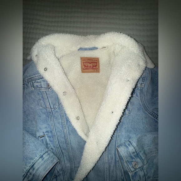 ORIGINAL WOMENS SHERPA TRUCKER JACKET. Size Medium NWOT - Picture 9 of 15